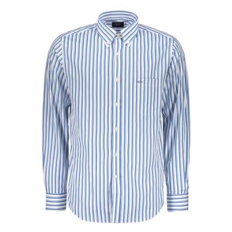 Paul & Shark Paul & Shark, Casual Shirts, male, Multicolor, Size: 2XL Striped Long-Sleeve Shirt