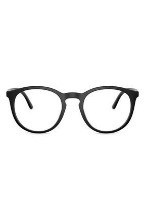 Ralph Lauren 50mm Phantos Optical Glasses in Grey at Nordstrom