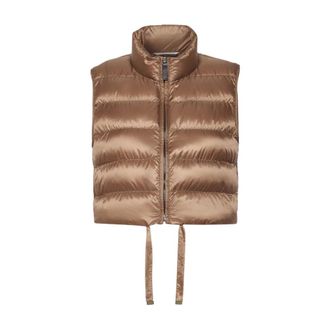 Max Mara Dames, Jassen, Bruin, Maat: XS Poliester