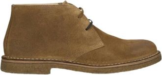 ASTORFLEX Enkellaarsjes - Heren - Veterlaarzen - Bruin - 41 EU - Schoenen