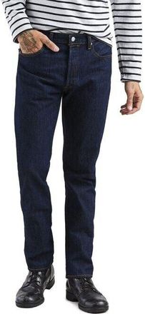 Levi's 501 Jeans Mens Blue Denim Original Fit Straight Leg Retro ERK910