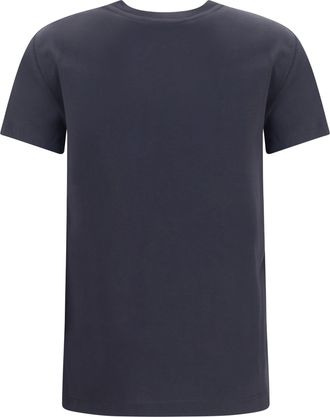Max Mara Womens Papaia T-Shirt Nero Cotton T-Shirts And Polos