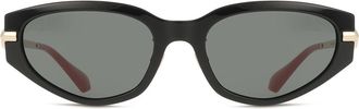 Burberry BE4493D Asian Fit 300187 Womens Sunglasses Black Size 56