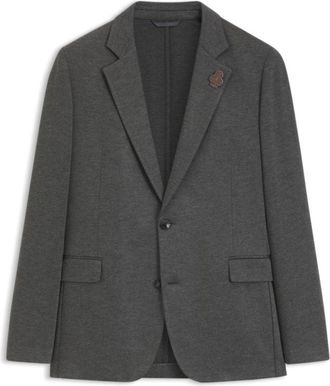 HUGO BOSS Extra-slim-fit suit jacket in melange stretch twill