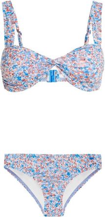 Protest B&uuml;gel-Bikini PROTEST Bikini PRTSTRAIT, Damen, Gr. XL, Cup B, blau (palaceblau), Obermaterial: 88% Polyester Pol. recyc.. 12% Elasthan EL., Bikini-Sets