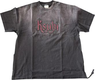 Ksubi Paise Ekcess SS Tee - Heren - T-shirts - Grijs - XL - Katoen - Tops