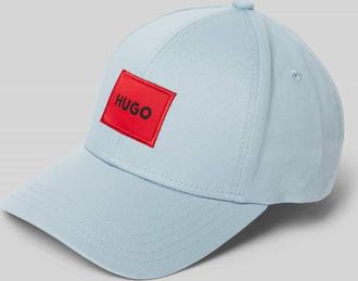 HUGO BOSS Basecap mit Label-Patch Modell Men-X in Hellblau, Größe 1