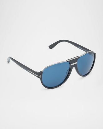 Tom Ford Men & apos;s Dimitry Polarized Acetate Sunglasses