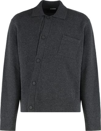Jacquemus Cardigan In Wool And Cashmere