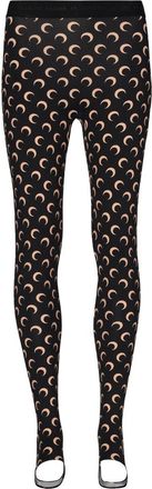 Marine Serre Crescent Moon Repeating Stirrup Leggings