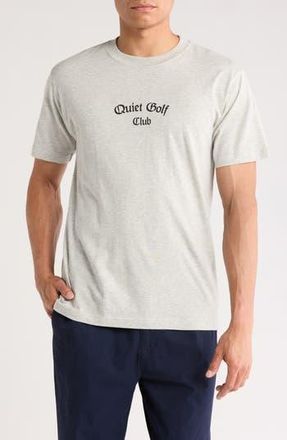 Quiet Golf Valley Graphic T-Shirt in Ash at Nordstrom Rack, Size Medium