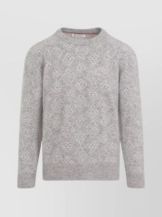 Brunello Cucinelli ribbed crew-neck sweater