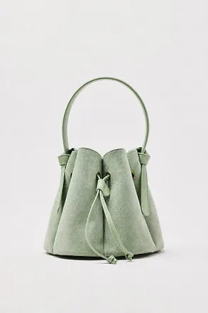 Melie Bianco Laguna Faux Suede Mini Bucket Bag