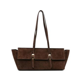 Elleme Elleme, Dames, Tassen, Bruin, Maat: ONE Size Su&egrave;de