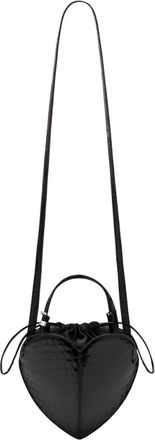 Rotate Rotate Birger Christensen, Tassen, Dames, Zwart, ONE Size, Katoen, Patent Croco Hart Tas