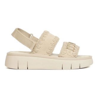 Mou Flat Sandals, female, Beige, Size: 10 US Bounce Sandal