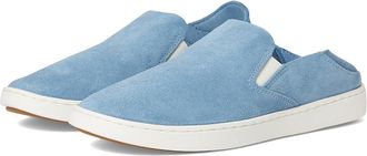 Olukai Pehuea Luxe Womens Shoes Blissful Blue / Blissful Blue : 6.5 B - Medium, Suede