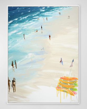 RFA Fine Art Kayak Stand Hand-Embellished Giclee by Joe Davis