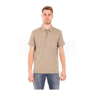 C.P. Company Polo Shirts, male, Gray, Size: S Classic Polo Shirt