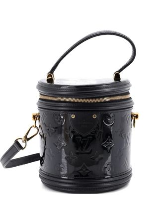 Louis Vuitton Cannes Handbag Monogram Vernis crossbodytas - Zwart