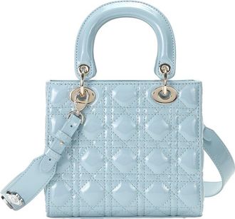 Tiffany & Fred Mini Quilted Patent Satchel