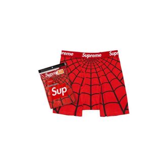 SUPREME Uomo, Mutande, Rosso, XL, new