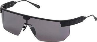 Balmain MAJOR Grey Mirror Shield Unisex Sunglasses BPS-147 B 142