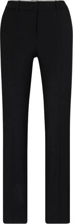 HUGO BOSS Dames, Broeken, Zwart, Maat: 2XL Wol