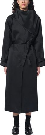 The Garment Eenrijige Jas - Dames - Parka Jassen - Zwart - 2XS - Jassen