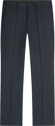 Dries Van Noten Pantaloni dritti in misto cotone anni 2000 - Nero
