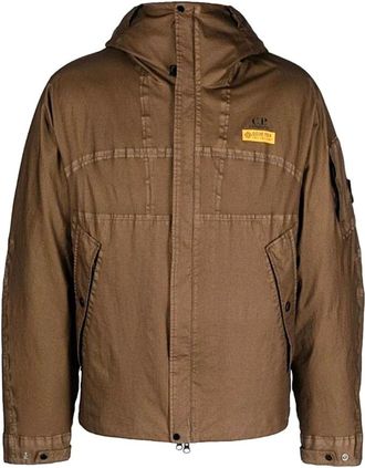 C.P. Company C.p. Company, Heren, Jassen, Bruin, Maat: 3XL Poliester