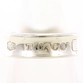 Tiffany & Co. 1837 Silver 925 Band Ring (Pre-Owned)