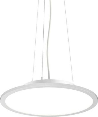 Ideal Lux Ideal Lux - fly 45cm Integrated led Pendant Ceiling Light White, 3000K, IP40
