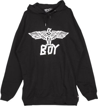 Boy London Adelaar Hoodie Zwart/Wit - Heren - Hoodies - Zwart - L - Hoodies & sweatvesten