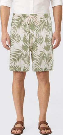 Laneus Pantaloncini con coulisse in viscosa stampata