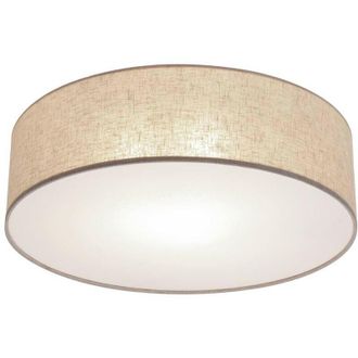Wonderlamp Plaf&oacute;n De Techo Oval 50 Beige