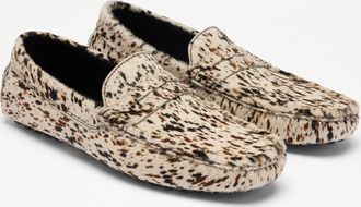 Russell & Bromley REGGIE SADDLE Mens Brown/Black Saddle Driver