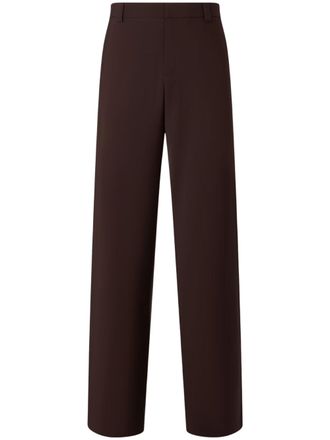 Ferrari Q-Cycle Tailored Straight-Leg Tropical Wool Pants