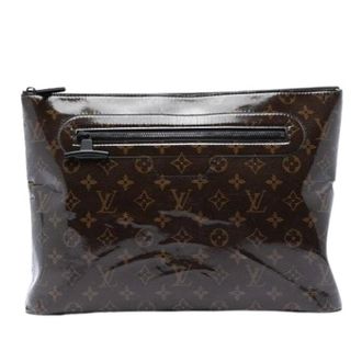 Louis Vuitton Pre-owned Clutches, female, Brown, Size: ONE SIZE Pre-owned Pochette Cosmos