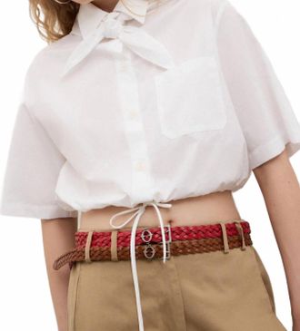 ottod'Ame Bandana Shirt In Bianco
