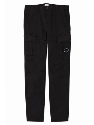 C.P. Company Neutral Ergonomic Straight-Leg Cotton-Blend Cargo Pants