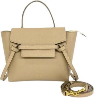 Celine Borsa a spalla vintage pre-owned - - Pre-owned - Donna - Beige - ONE SIZE