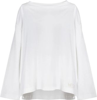 H&eacute;st Long Sleeve Tops - Dames - Longsleeves - Wit - M - Tops