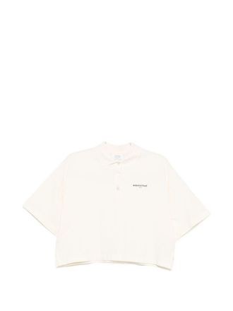 Maison Kitsun&eacute; Oversized Cotton Polo Shirt