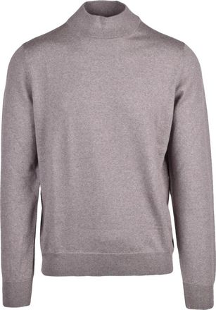 Gran Sasso Lupetto Turtleneck - Heren - Coltruien - Grijs - XL - Wol - Truien & Vesten