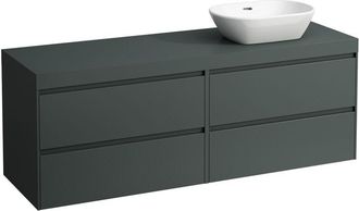 Laufen Laufen - Lani Encimera De Lavabo Gris Tr&aacute;fico Incl. Mueble Bajo, 1