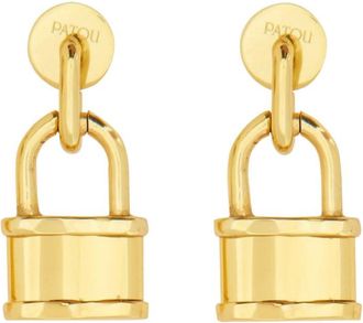 Patou Extra Small Earrings With Padlock