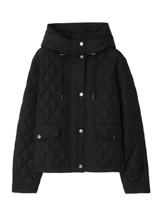 Burberry Quilted Down Jacket - Black