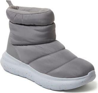 Dearfoams Texoma Nylon Puffer Boot in Medium Grey at Nordstrom Rack, Size 12