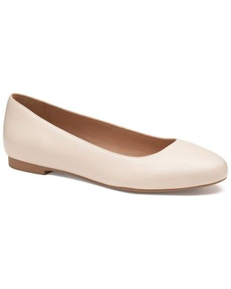 Johnston & Murphy Delanie Leather Ballet Flat
